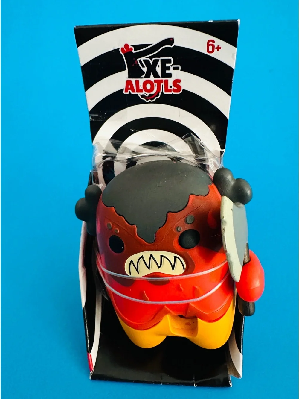 LaVaxe Alotls  Series 1 Kreppy Collectibles Gradheatcher Toting Axe Figure NWT